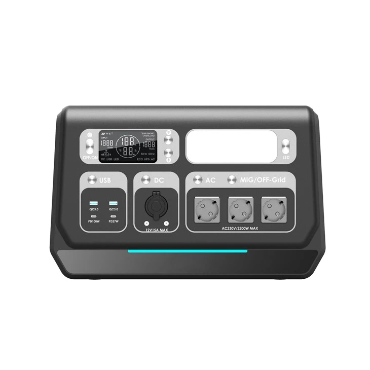 220V 2048WH Portable Emergency Power Bank With WIFI