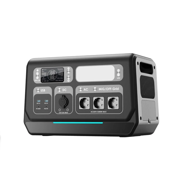 220V 2048WH Portable Emergency Power Bank With WIFI
