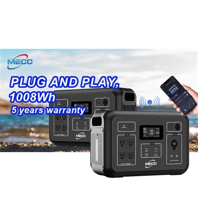 120V 1200W תחנת כוח מחוברת לרשת ניידת