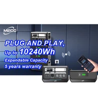 ספק כוח נייד 220V 2048WH עם WIFI
