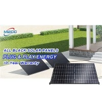 מרפסת מערכת פאנלים סולאריים 800W